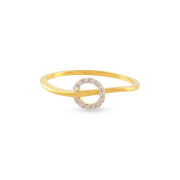 Glowing Concentric Pattern Diamond Rings-EF IF VVS-18kt Rose Gold-7