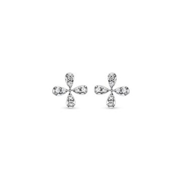 Majestic Flora Diamond Earrings-736A001137-1-EF IF VVS-18kt Yellow Gold-