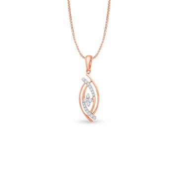 Gorgeous Floral Diamond Pendant
