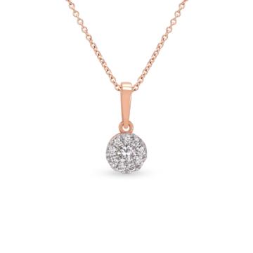 Magnificent Circular Pattern Diamond Pendant