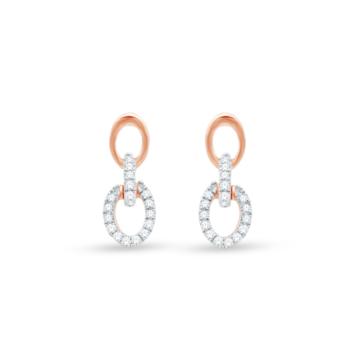 Radiance Oval Hoop Diamond Earrings-736A001797-1-EF IF VVS-18kt Yellow Gold-