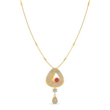 Timeless Petite Floral Gold Necklace