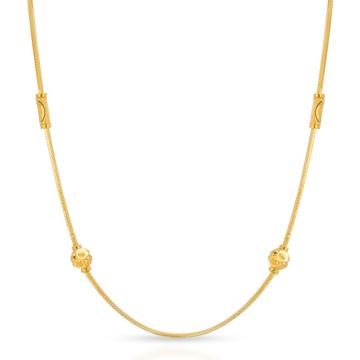 Lovely Dainty Beaded Gold Chain