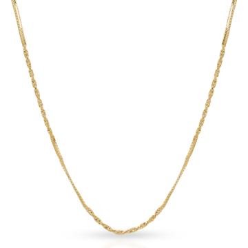 Attractive Twisted Gold Chain