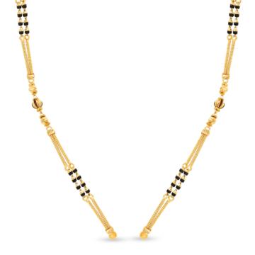 Sparkling Beaded Gold Mangalsutra