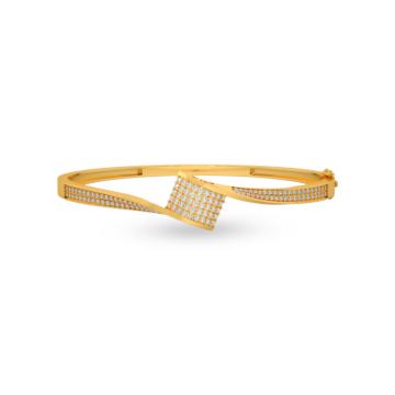 Stylish Glint Stone Gold Bracelet