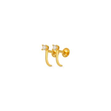 Dainty Hoop Gold Earrings