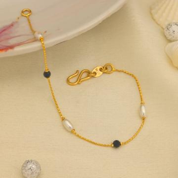 Monochrome Harmony Gold Bracelet