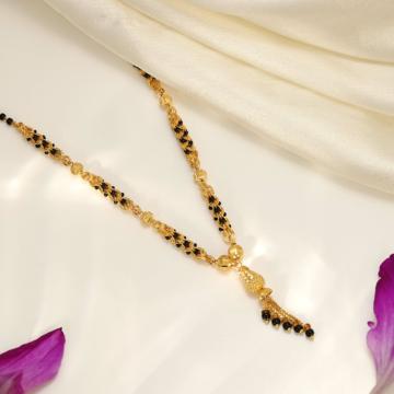 Radiant Cascade Gold Mangalsutra