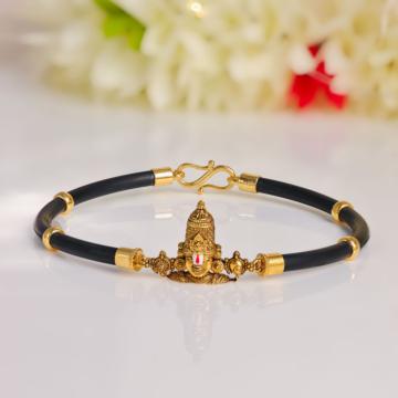 Resplendent Venkateswara Icon Gold Bracelet