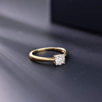 Glistening Eternal Sparkle Diamond Ring