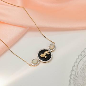 Majestic Lion Diamond Pendant - Majesty of the Wild