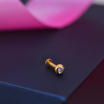 Exquisite Single Diamond Men's Stud