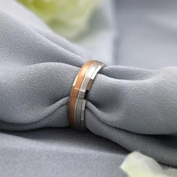 Sophisticated Two-Tone Textured Band