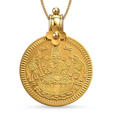 22KT 1 Gram Gold Kadhu Kasu | Gold Pendant