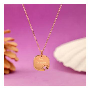 Timeless Edge Glow Star-Accent Pendant